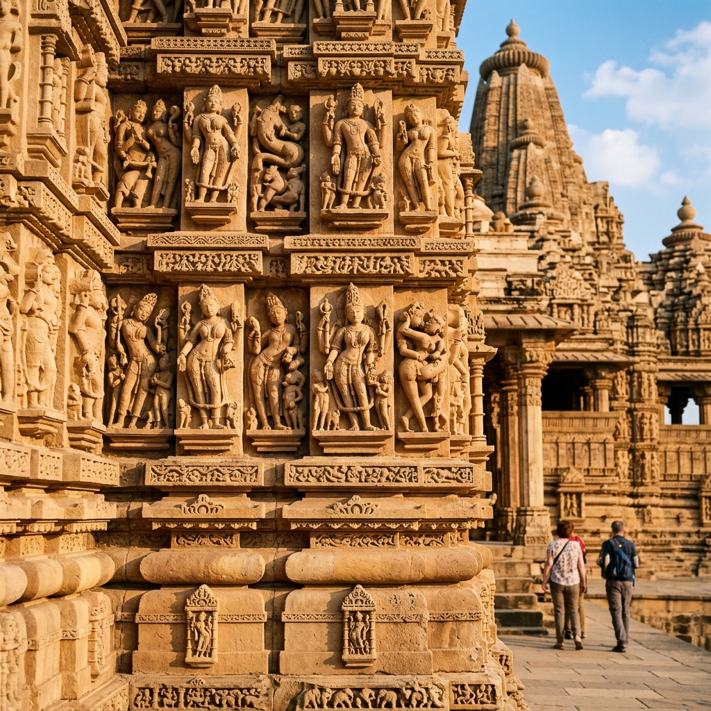 GT + Khajuraho Art